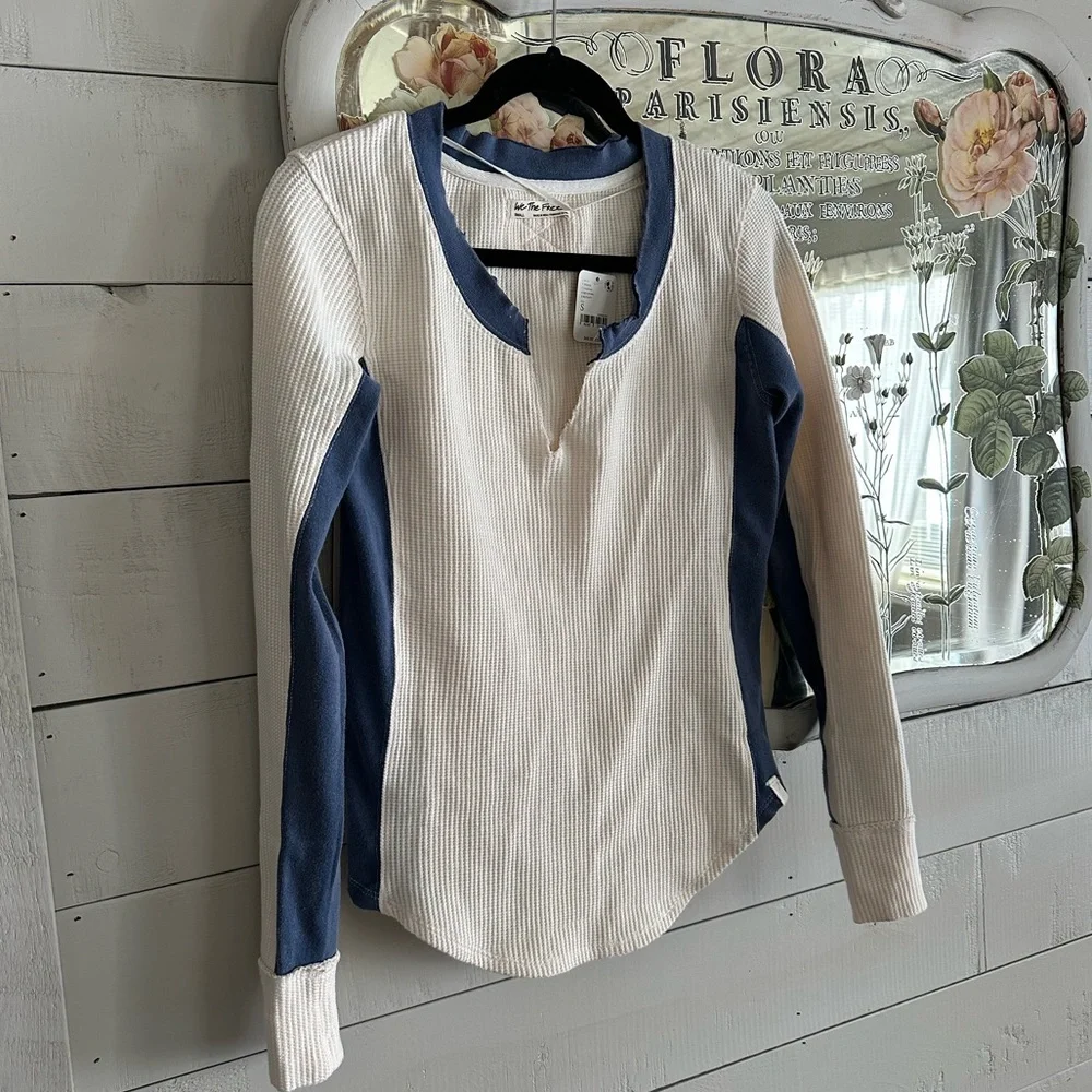 NWT Free People To The Wild Thermal / Ivory Combo - Picture 8 of 9